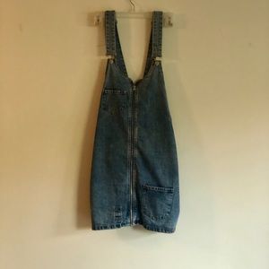 Zip up jean dress/jumper
